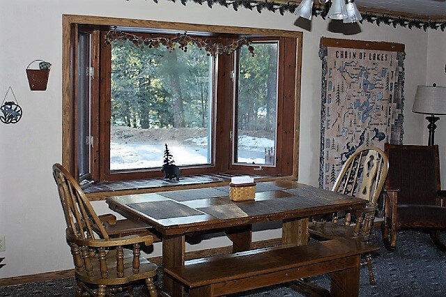The Lodge dining area