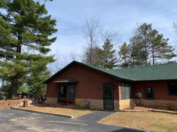 The Lodge front entrance